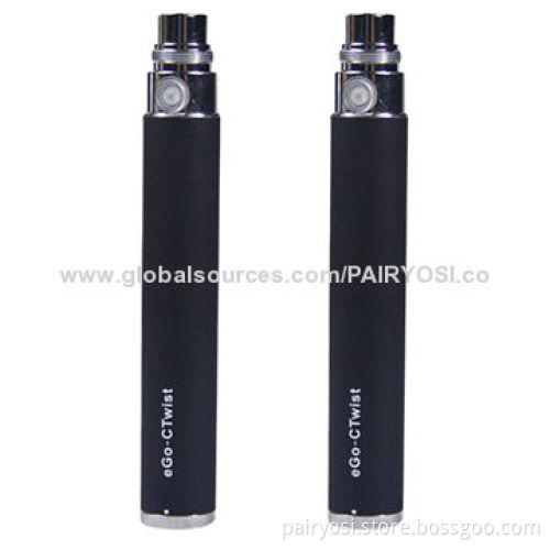 Variable voltage Ego twist battery, 3.2 - 4.8V voltages, HGB battery cell
